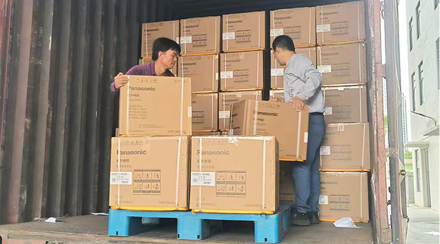 發(fā)貨抓速度！金環(huán)電器第一時(shí)間完成松下滾筒干衣機(jī)發(fā)貨