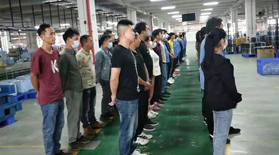 二十大寄語青年！金環(huán)電器開展關于二十大會議精神學習