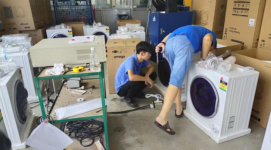 驗(yàn)貨省心省力！澳洲omega客戶稱贊衣物烘干機(jī)代工質(zhì)量高