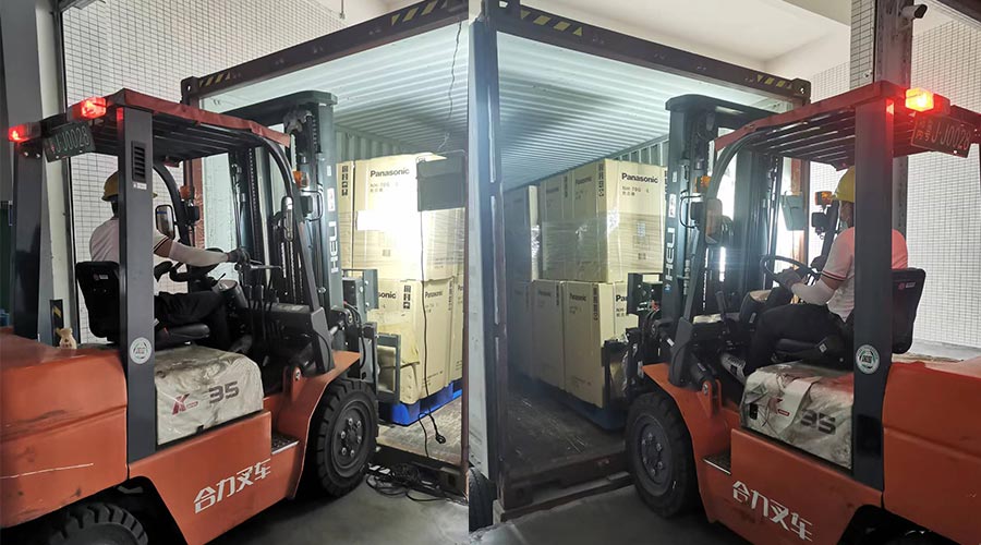 趕進度加油干！ 迅速完成松下客戶的衣物烘干機出貨