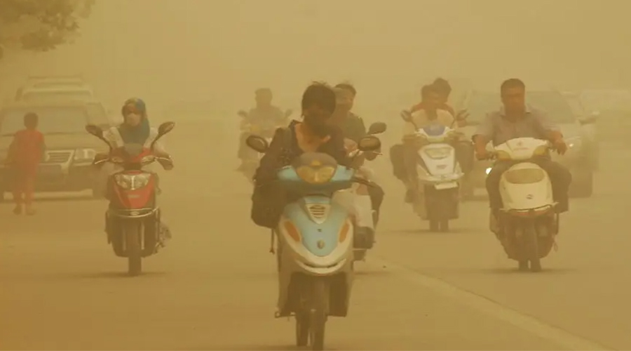 青海沙塵滾滾！小型烘干機(jī)輕松解決風(fēng)沙天氣下干衣問題